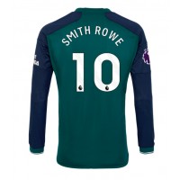 Arsenal Emile Smith Rowe #10 Tretí futbalový dres 2023-24 Dlhy Rukáv